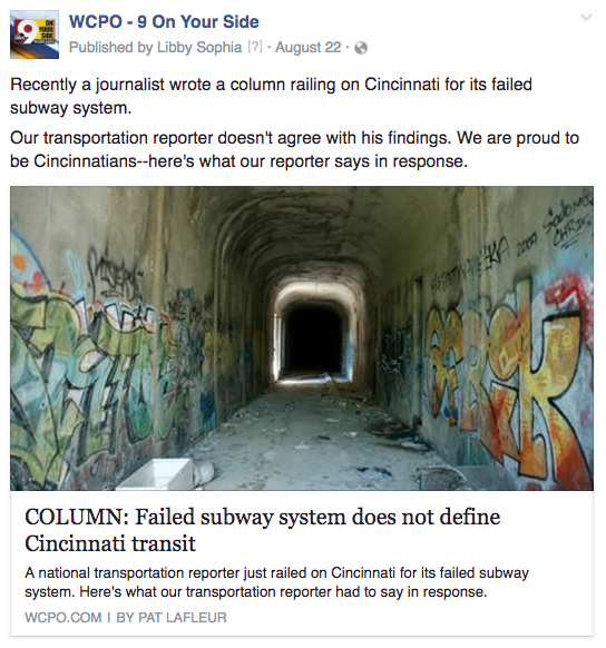 WCPO subway column