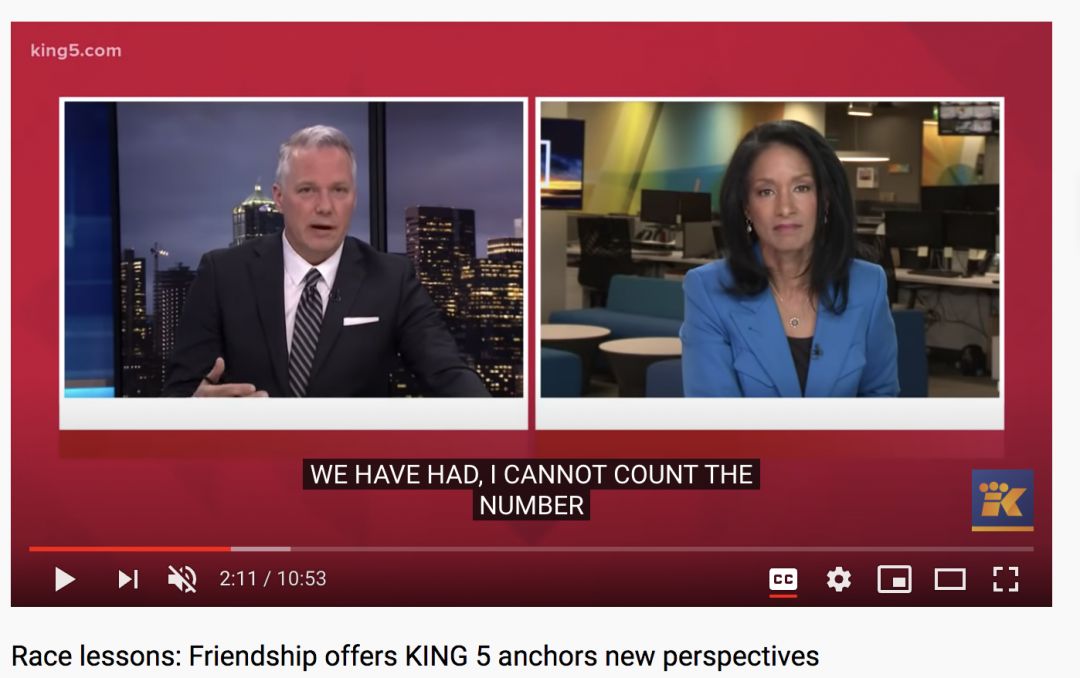 KING 5 anchors discuss interracial friendship Trusting News
