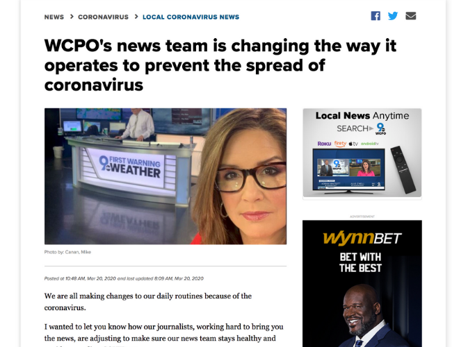 Newsroom Examples ratio