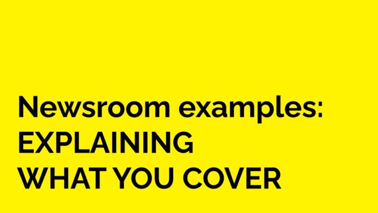 Explaining Coverage Trusting News