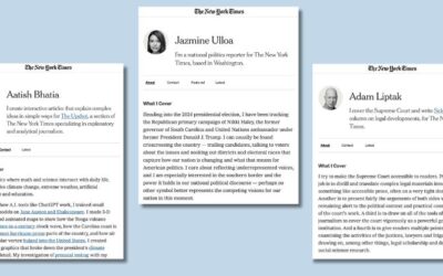 Replicate The NYT’s new staff bios with this guide