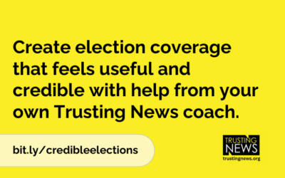 Sign up now: Get free, one-on-one help with your election coverage