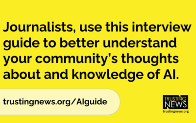 Resource: AI community interview guide for journalists