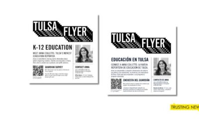 Use a handout to introduce yourself to the community