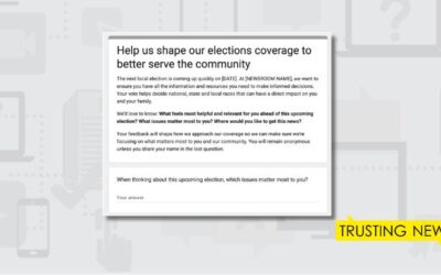 Use our survey to make election coverage more relevant