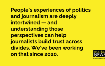 Humility, bias and pluralism: the Trusting News approach